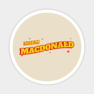 Norm Macdonald Magnet